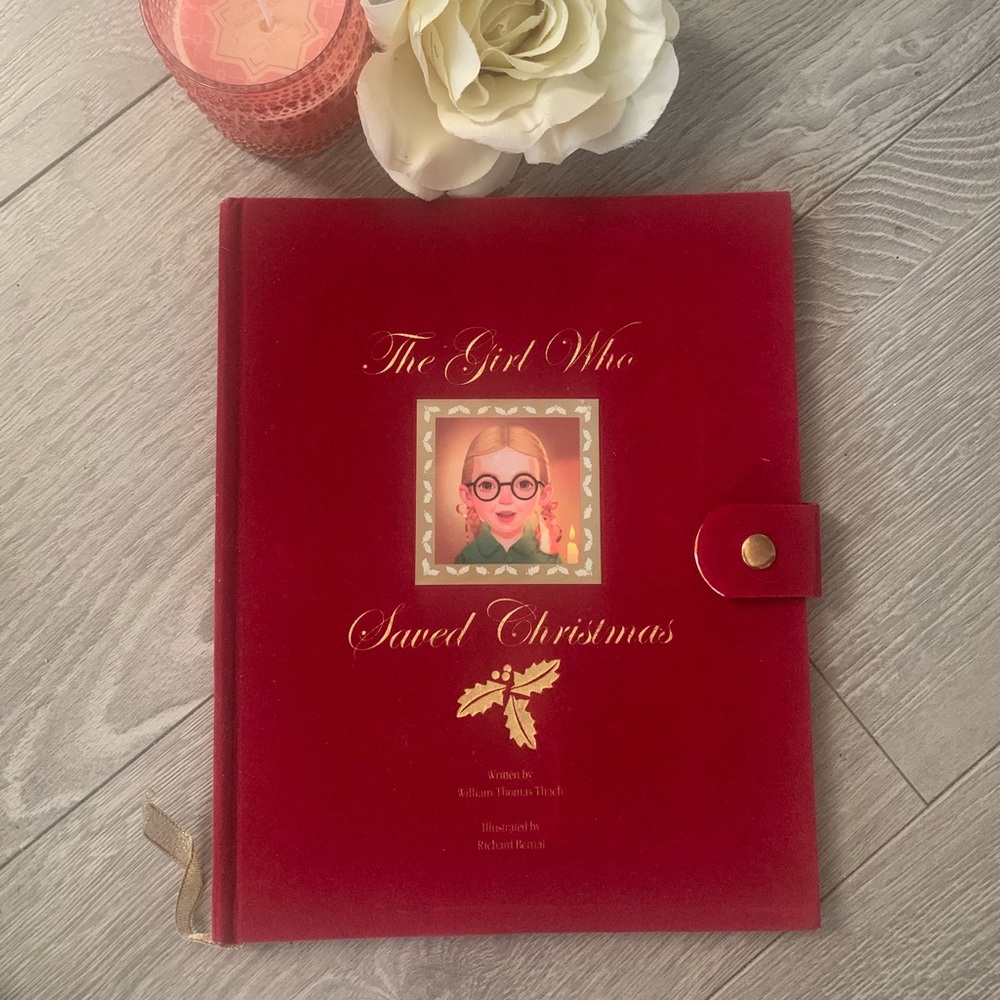 RARE TREASURE ! The Girl Who Saved Christmas Written By William Thomas Thatch